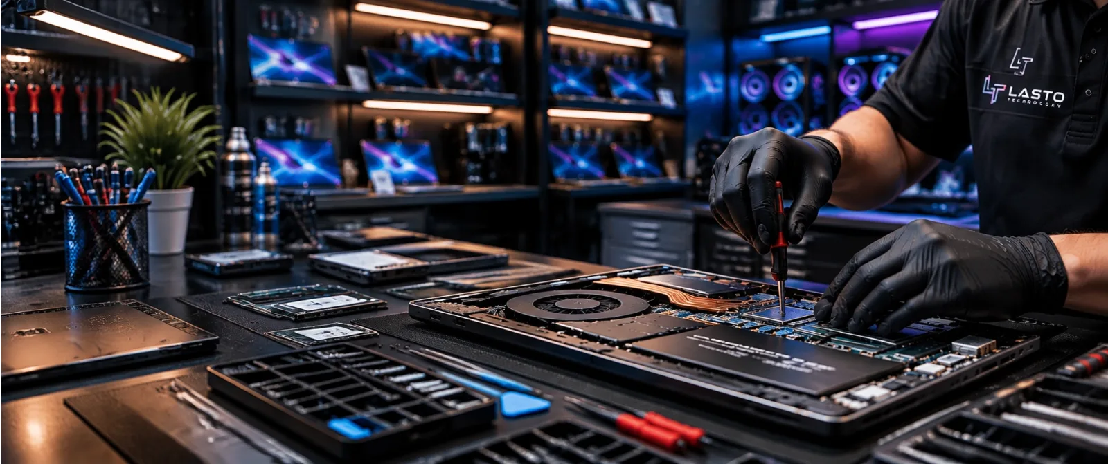 Inside LASTO Computer Store
